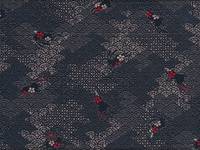 Wachstuch Blaustoff Hase & Wellen Wachstuch Blaustoff Hase & Wellen