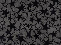 Wachstuch Sterne grau Wachstuch Sterne grau