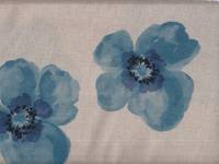 Wachstuch Japan blue - big flower nature Wachstuch Japan blue - big flower nature