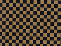 Wachstuch Ichimatsu dunkelblau gold Wachstuch Ichimatsu dunkelblau gold