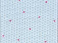 Wachstuch Wellen & Sakura hellblau Wachstuch Wellen & Sakura hellblau