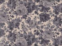 Wachstuch Rosen groß blau Wachstuch Rosen groß blau