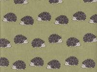 Wachstuch Igel grün Wachstuch Igel grün