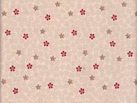 Wachstuch Kirschblüten natur rot Wachstuch Kirschblüten natur rot