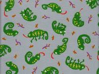 Wachstuch Chamäleon grau Wachstuch Chamäleon grau