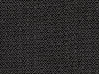 Wachstuch Seigaiha klein schwarz Wachstuch Seigaiha klein schwarz