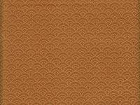 Wachstuch Seigaiha klein orange Wachstuch Seigaiha klein orange