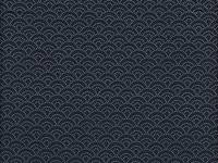 Wachstuch Seigaiha klein blau Wachstuch Seigaiha klein blau