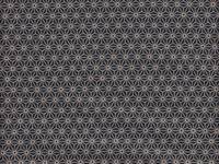 Wachstuch Asanoha anthrazit Wachstuch Asanoha anthrazit