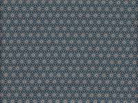 Wachstuch Asanoha türkis-blau Wachstuch Asanoha türkis-blau