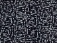 Wachstuch Samekomon indigoblau Wachstuch Samekomon indigoblau