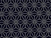 Wachstuch Asanoha groß indigoblau Wachstuch Asanoha groß indigoblau