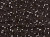 Wachstuch Kirschblüte klein braun Wachstuch Kirschblüte klein braun