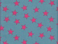 Wachstuch Sterne hellblau Wachstuch Sterne hellblau