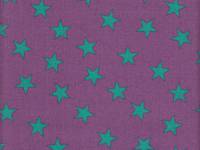 Wachstuch Sterne lila Wachstuch Sterne lila