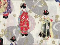 Wachstuch Maiko groß creme Wachstuch Maiko groß creme