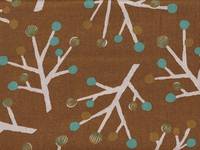 Wachstuch Nut tree mustard Wachstuch Nut tree mustard