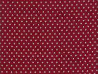 Wachstuch Sterne klein rot Wachstuch Sterne klein rot