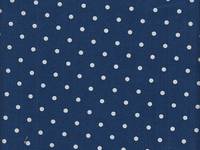 Wachstuch Punkte & Katzen blau Doubleface Wachstuch Punkte & Katzen blau Doubleface