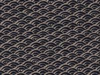 Wachstuch Seikaiha indigo Wachstuch Seikaiha indigo