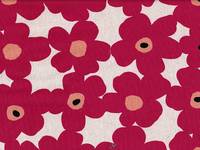 Wachstuch Flower natural pink Wachstuch Flower natural pink