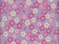 Wachstuch Ume Asanoha flieder Wachstuch Ume Asanoha flieder