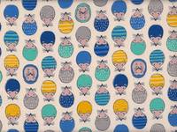 Wachstuch Mäuse blau Wachstuch Mäuse blau