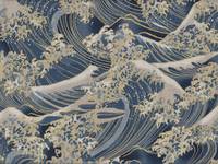 Wachstuch Wellen blau Wachstuch Wellen blau