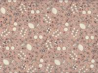 Wachstuch Fruit flower beige Wachstuch Fruit flower beige