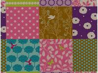 Wachstuch Echino Story pink Wachstuch Echino Story pink