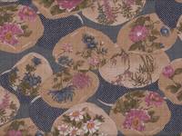 Wachstuch Kai-awase grau blau Wachstuch Kai-awase grau blau