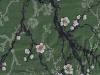 Wachstuch Blütenzweige grün Wachstuch Blütenzweige grün