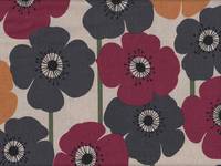 Wachstuch Poppy red Wachstuch Poppy red