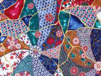 Wachstuch Kintsugi Monogatari türkis Wachstuch Kintsugi Monogatari türkis