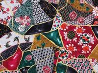 Wachstuch Kintsugi Monogatari schwarz Wachstuch Kintsugi Monogatari schwarz