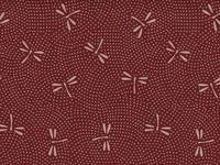 Wachstuch Libellen rot Wachstuch Libellen rot