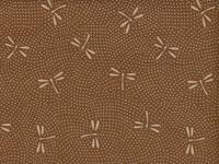 Wachstuch Libellen senfgelb Wachstuch Libellen senfgelb