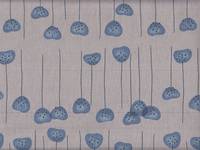 Wachstuch Ootani flower gray Wachstuch Ootani flower gray