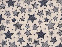 Wachstuch Sterne natur Wachstuch Sterne natur