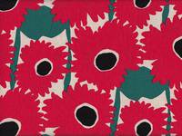 Wachstuch Gerbera rot Wachstuch Gerbera rot