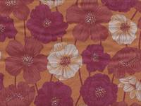 Wachstuch Classic Flower orange Wachstuch Classic Flower orange