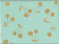 Wachstuch Kirschen mint Wachstuch Kirschen mint