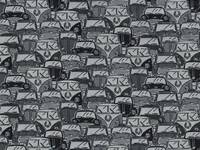 Wachstuch Retro Car gray Wachstuch Retro Car gray