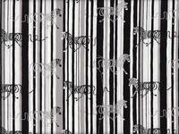 Wachstuch Zebra schwarz Wachstuch Zebra schwarz