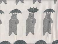 Wachstuch Bär weiß Wachstuch Bär weiß