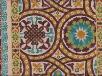 Wachstuch Tile Harmony 2 orange Wachstuch Tile Harmony 2 orange