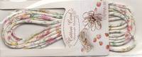 Baumwollkordel Blumen creme Baumwollkordel Blumen creme