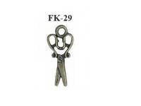 Reißverschluss Anhänger Schere Reißverschluss Anhänger Schere