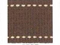Gurtband Stitch brown beige 2,5cm