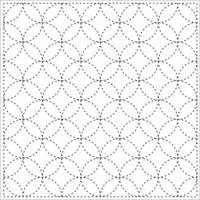 Sashiko Hanafukin K3 Sashiko Hanafukin K3